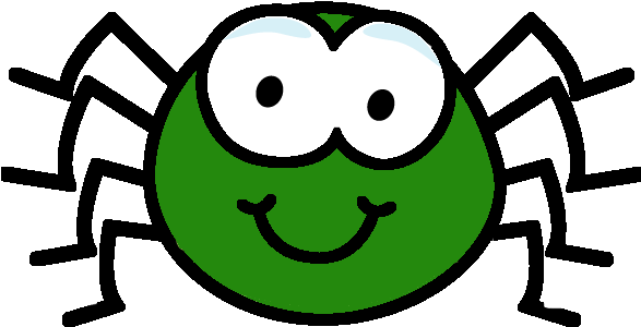 green spider