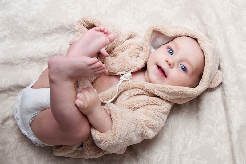 To dream of smiling baby